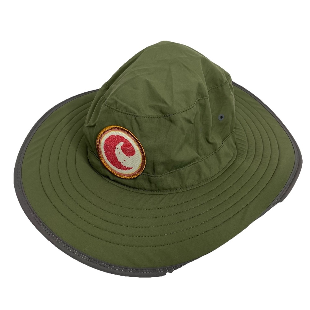 Richardson‎ Outdoor Sun Fishing Hat Safari Nylon Adjustable Green Packable M / L